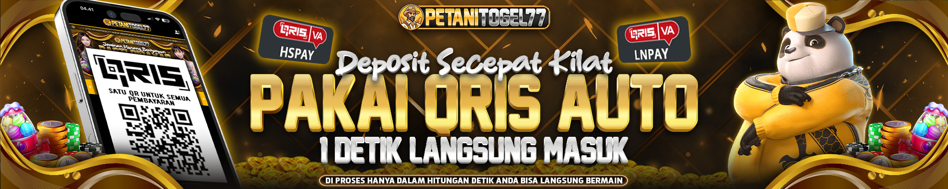 DEPOSIT CEPAT MENGGUNAKAN QRIS PETANITOGEL77